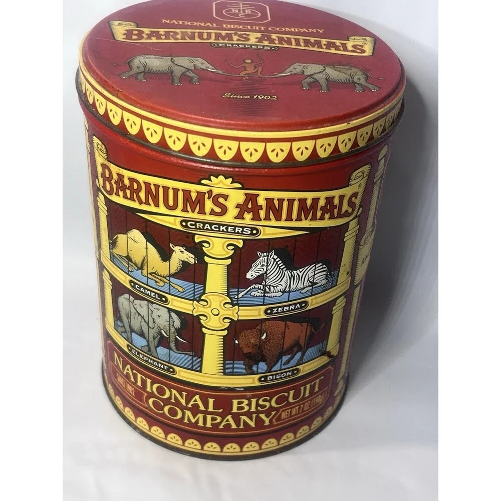 National Biscuit Company Barnum's Animals Crackers Advertising Tin 2002 - Picture 1 of 12
